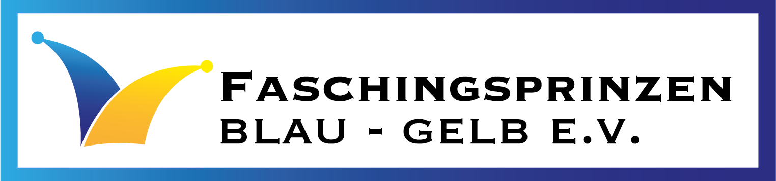 Faschingsprinzen Blau-Gelb Schnaittenbach